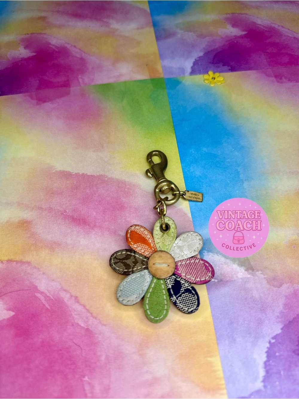 Coach patchwork daisy charm - Picture 3 of 8